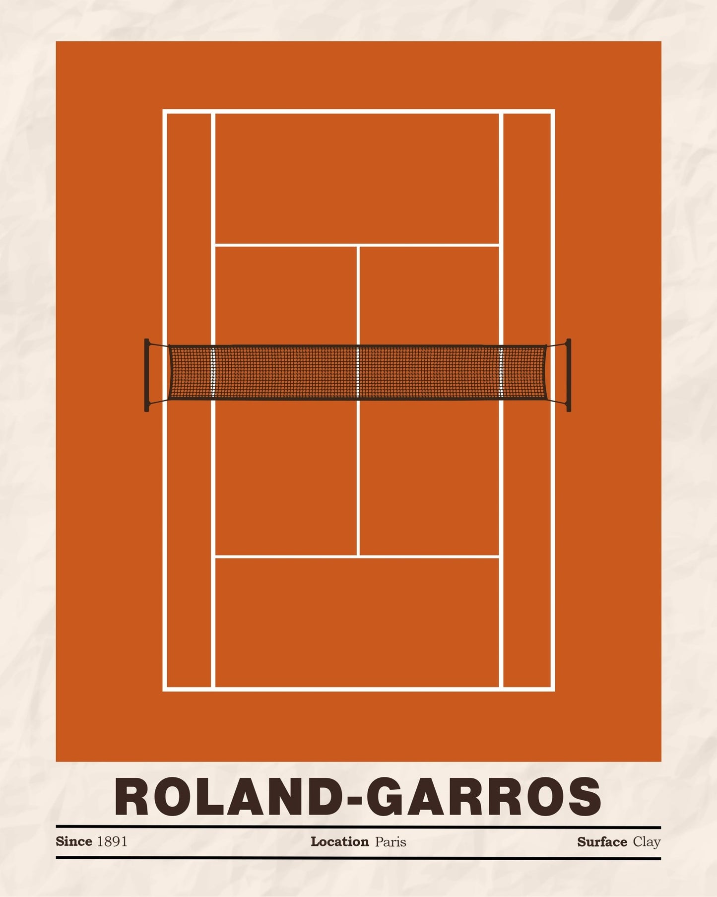 Roland-Garros Tennis Court