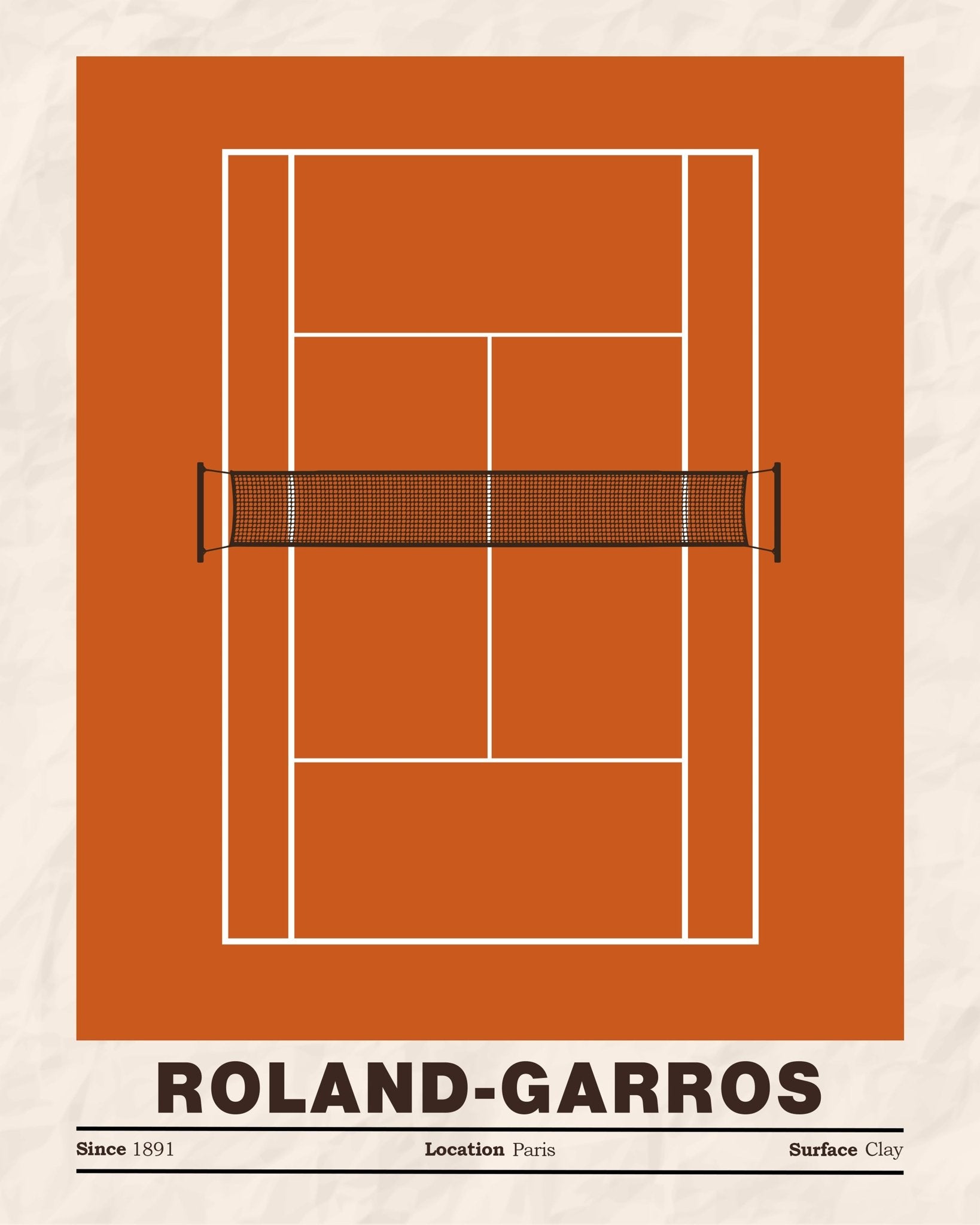 Roland-Garros Tennis Court