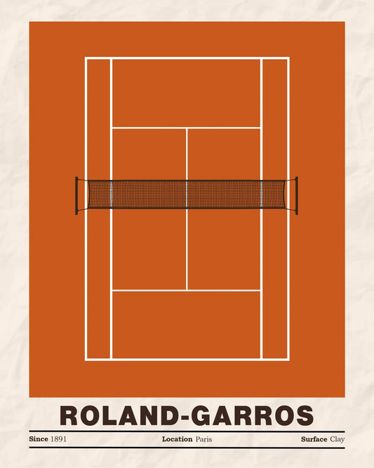Roland-Garros Tennis Court