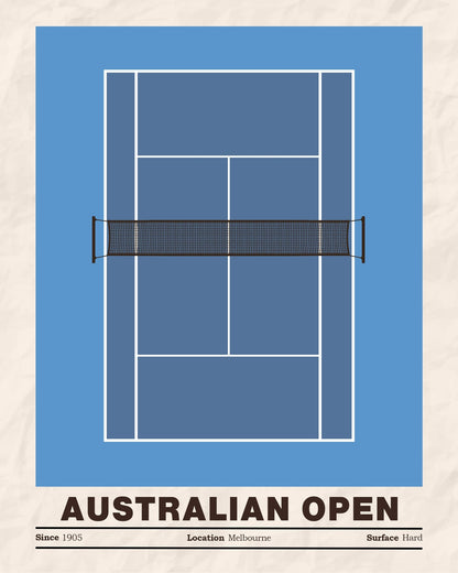 Australian Open Tennis Court