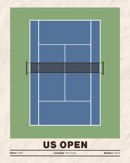 US Open Tennis Court