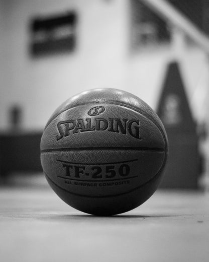Basketball on the Floor