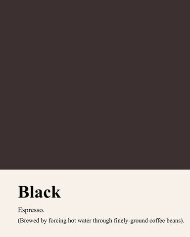 Black Coffee Definition