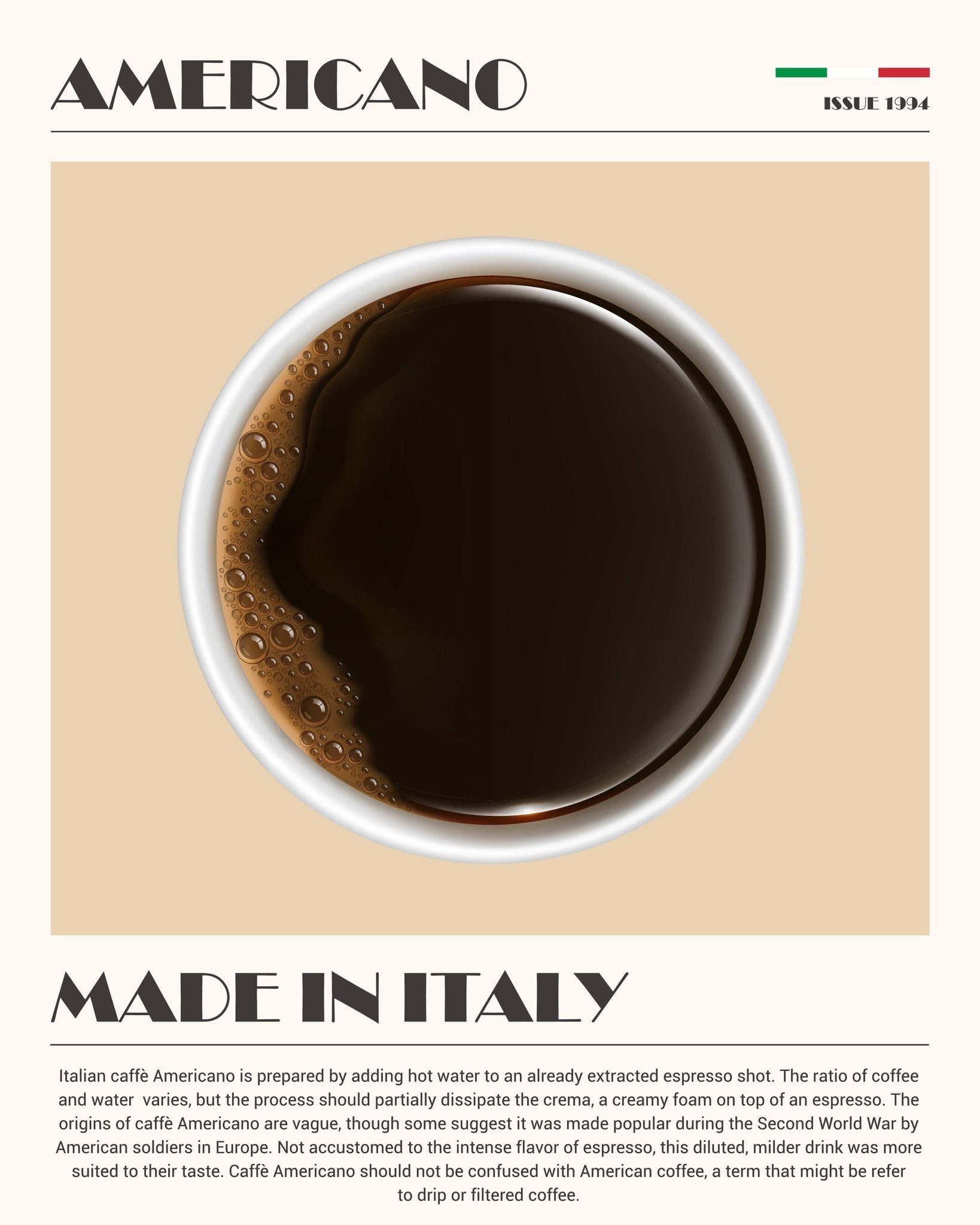 Americano Made in Italy