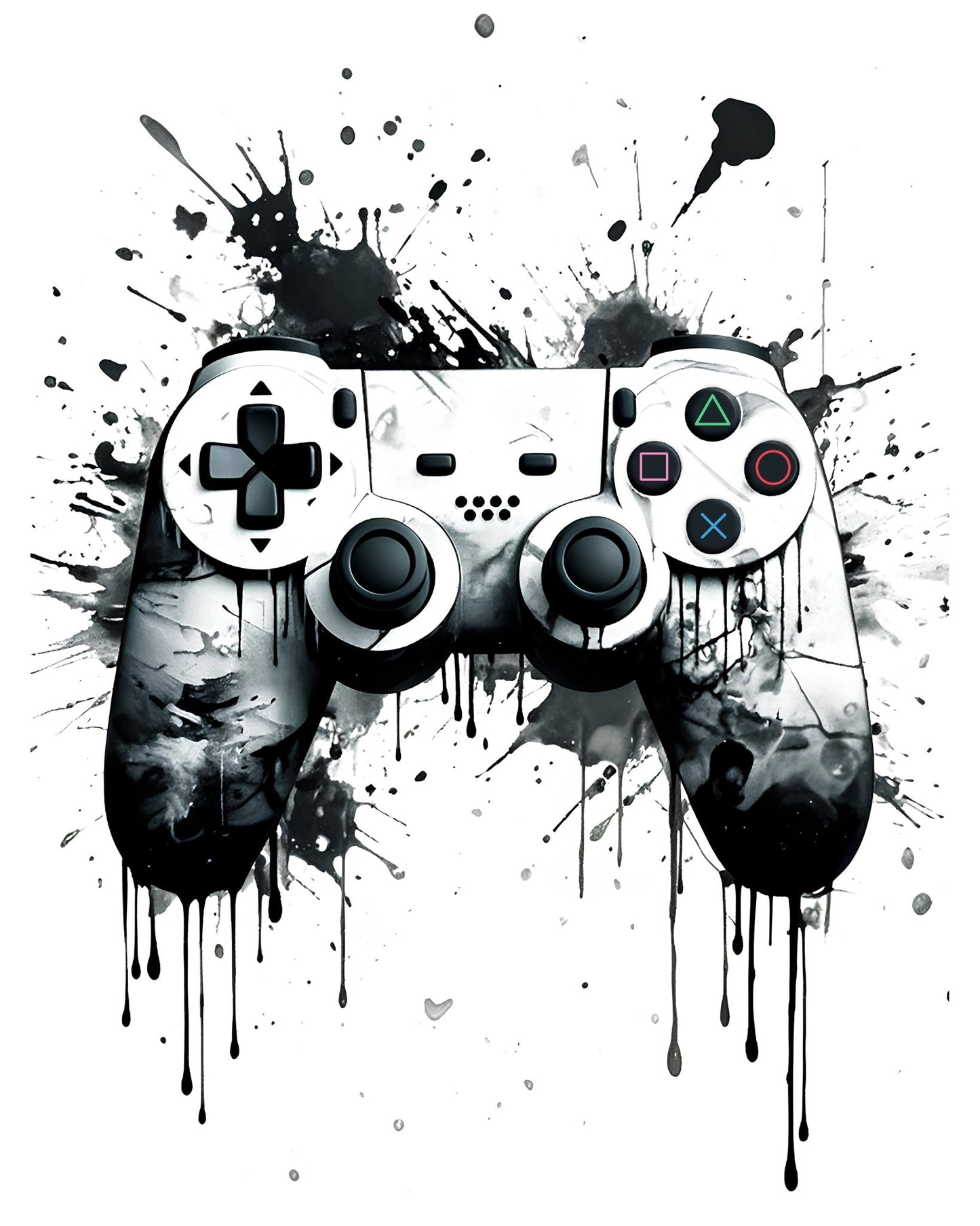 Graffiti Video Game Controller