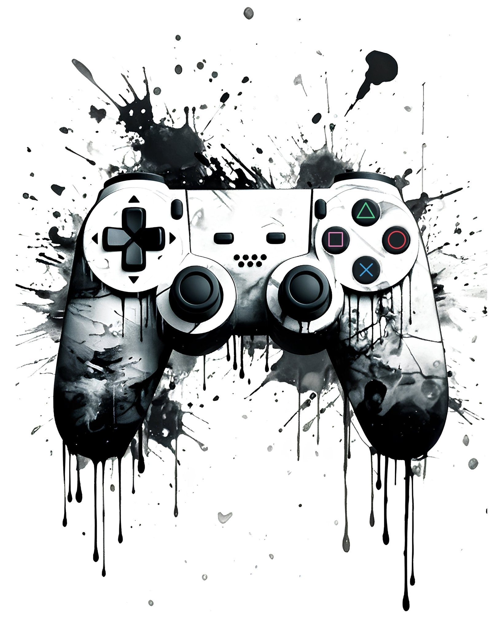 Graffiti Video Game Controller