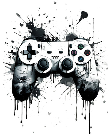 Graffiti Video Game Controller