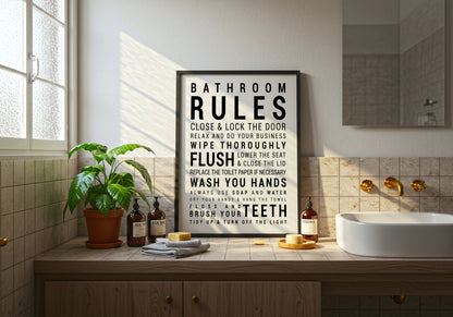 Bathroom Rules