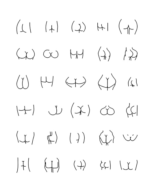 Shapes of Buttocks