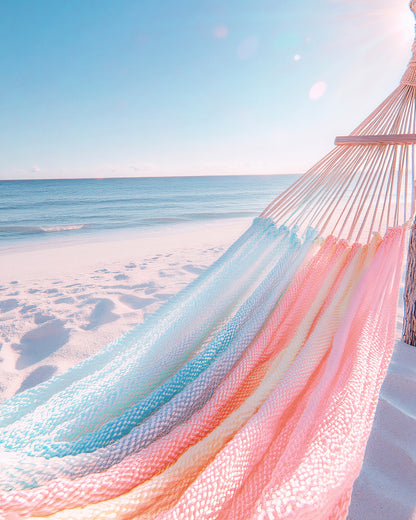 Hammock on a Beach