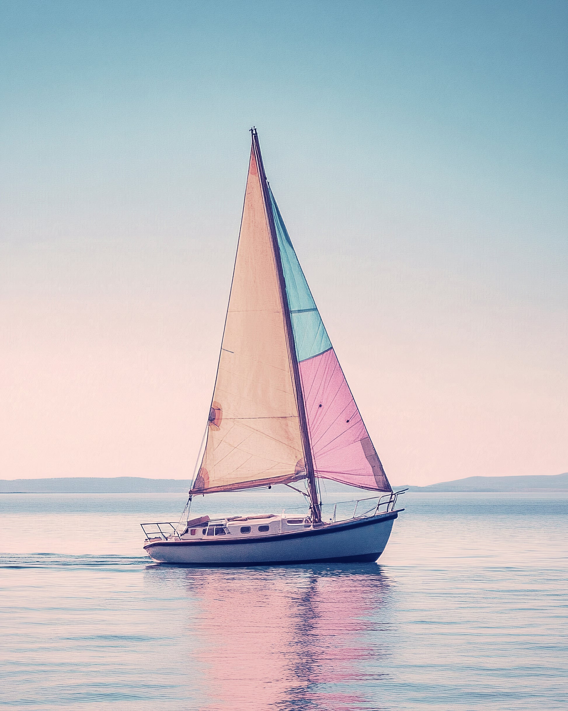 Sailboat on Calm Water