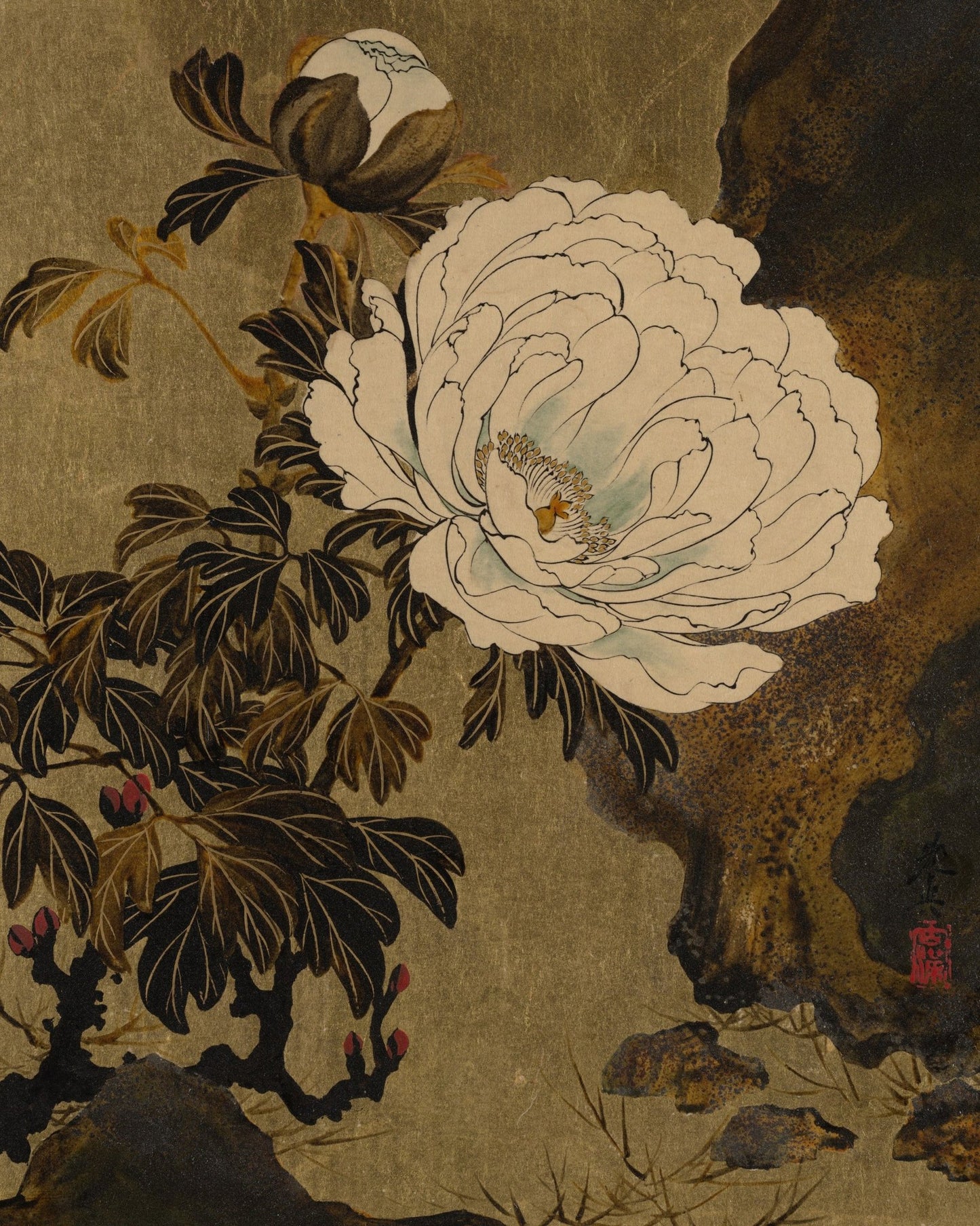 Peonies Painting