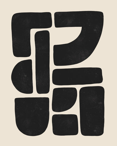 Bold Black Shapes