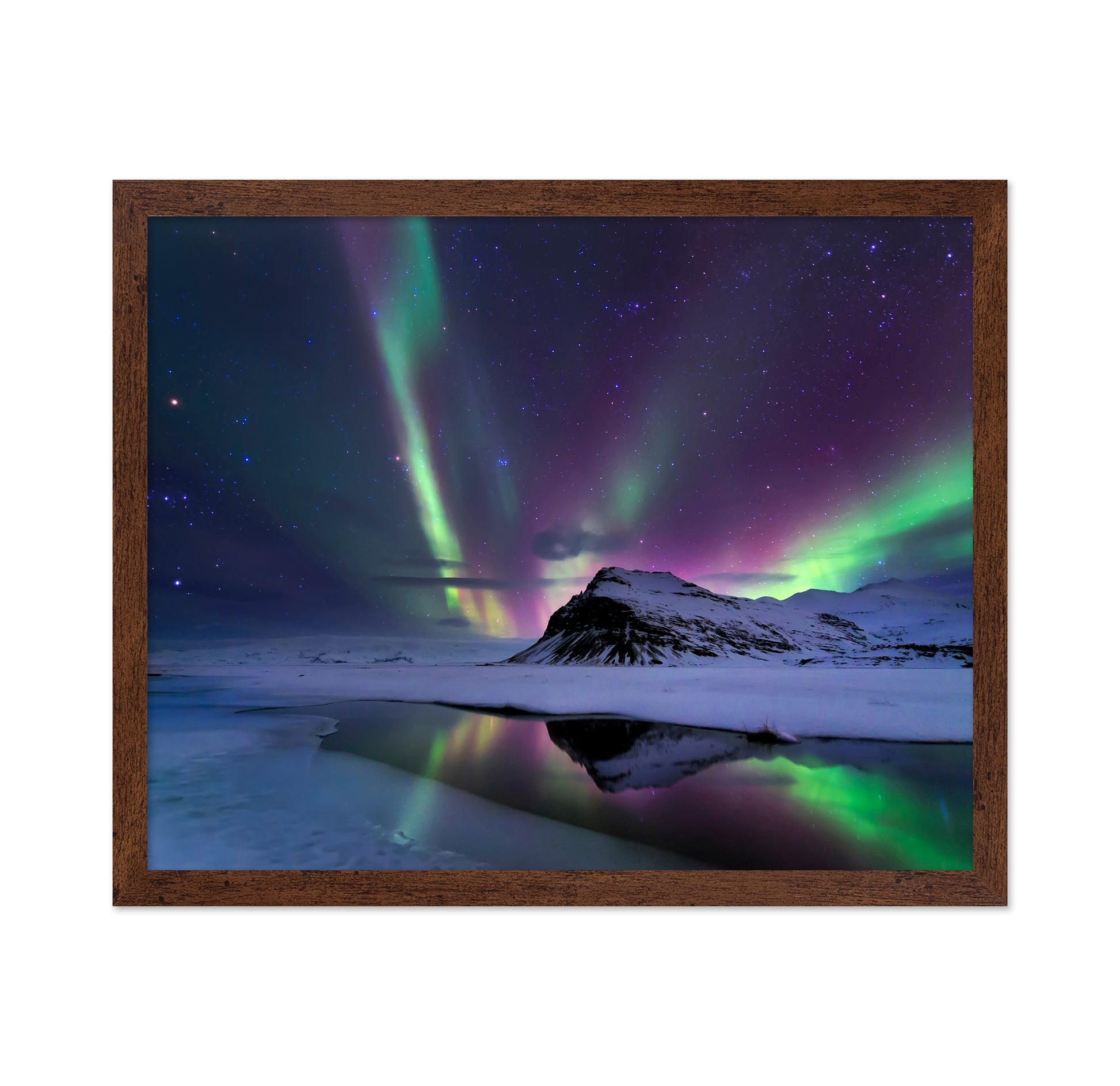 Northern Lights Reflection