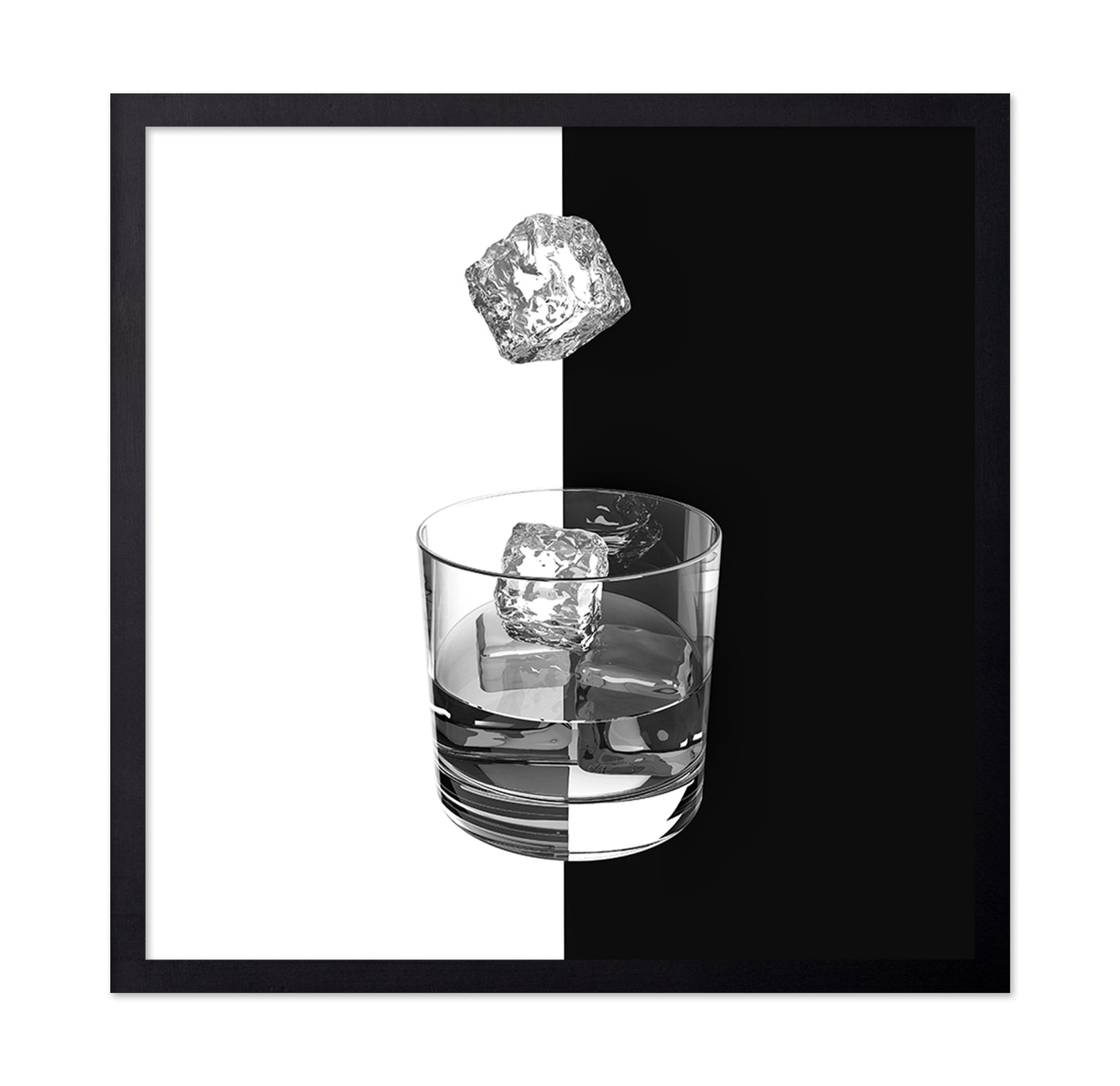 Ice and White