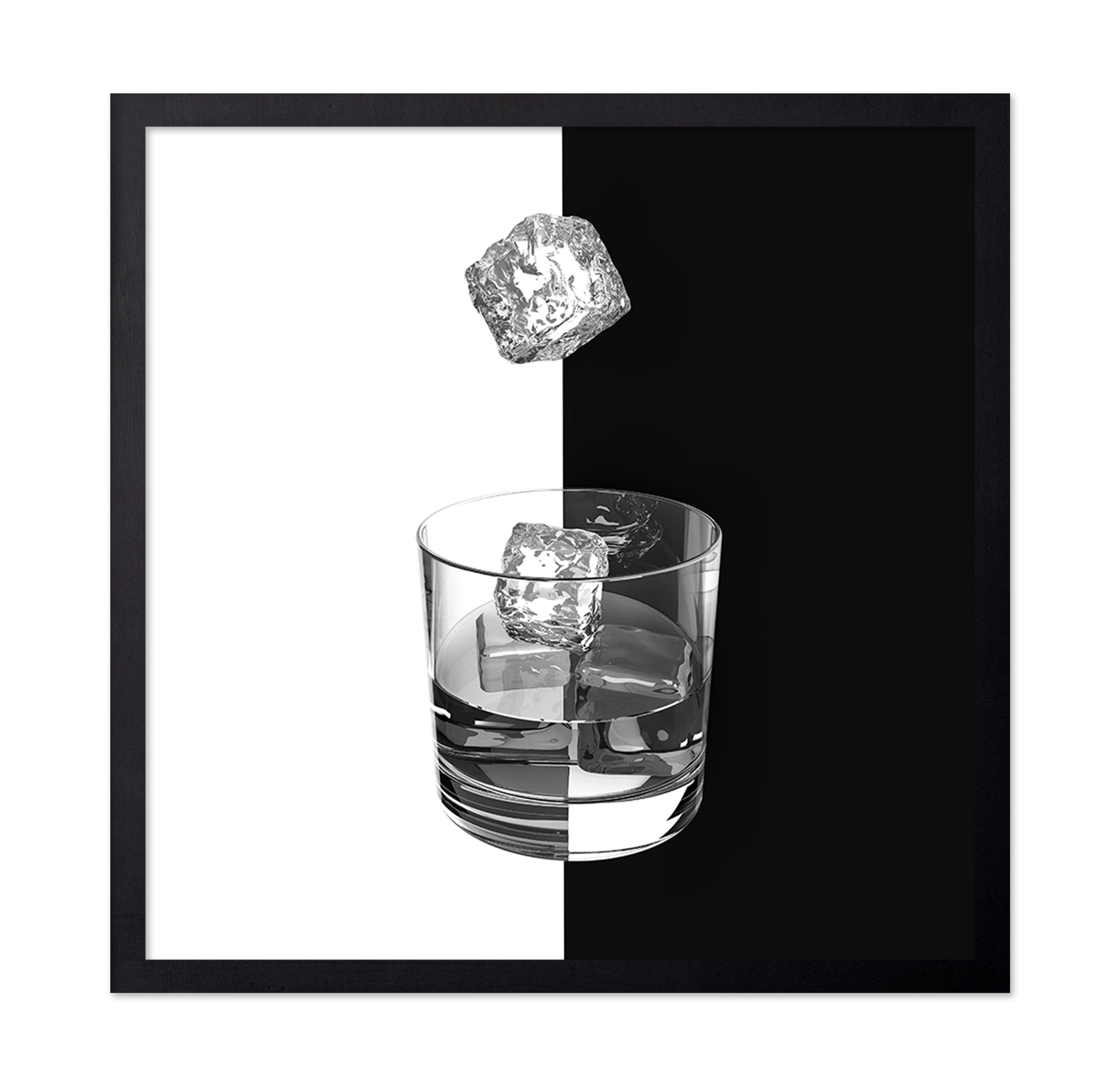 Ice and White