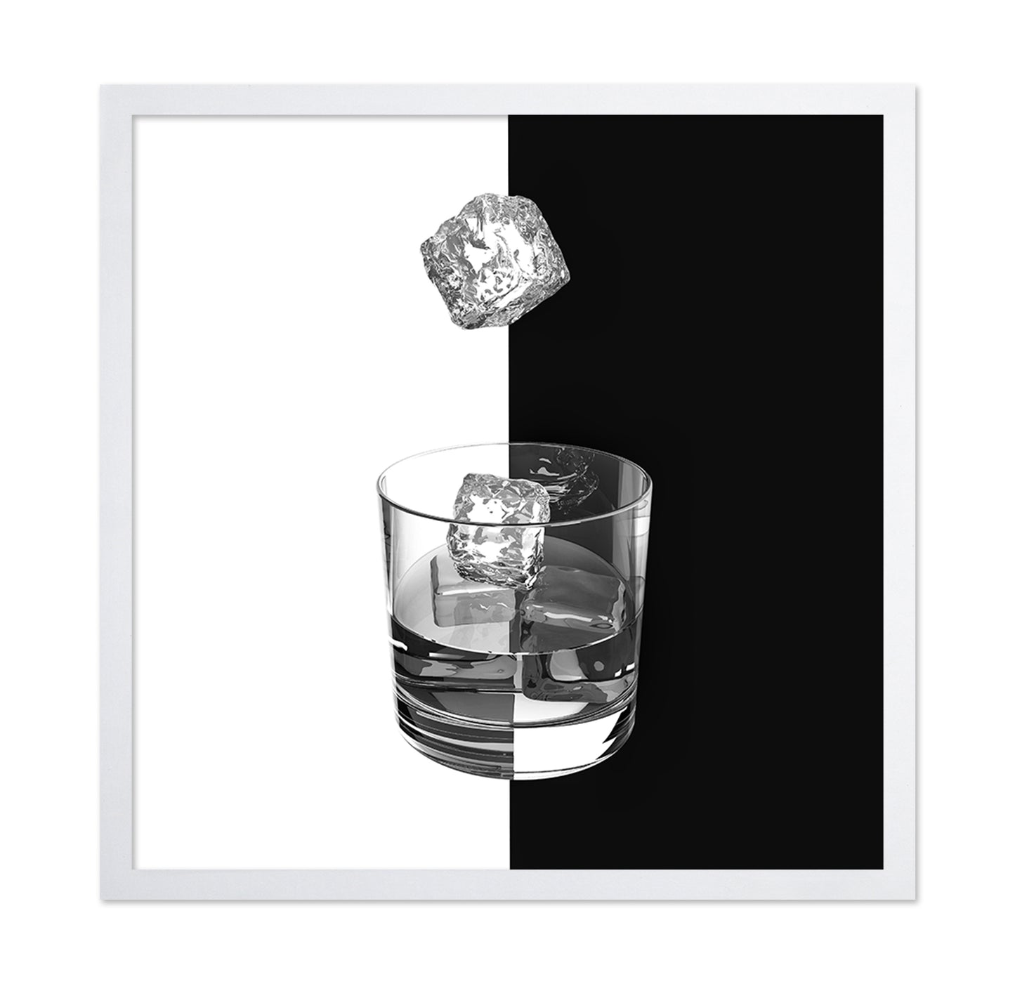Ice and White