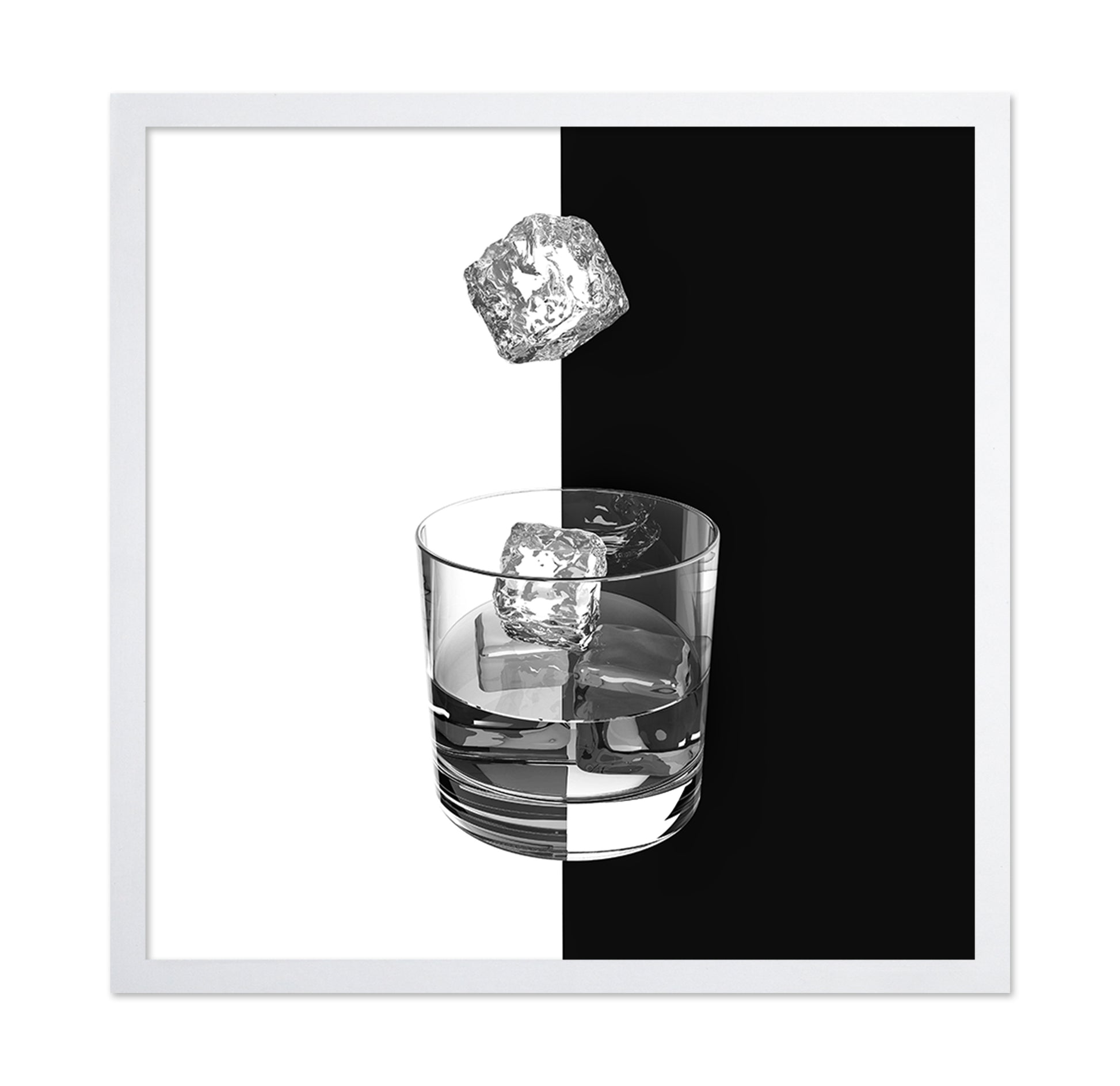 Ice and White