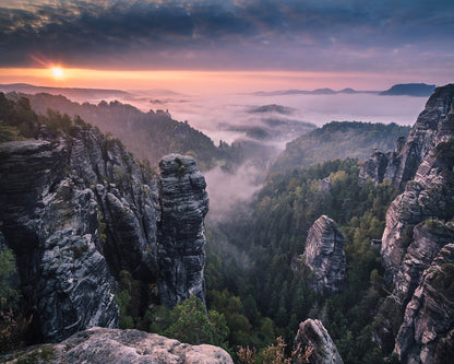 Sunrise on the Rocks
