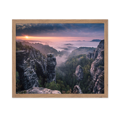 Sunrise on the Rocks