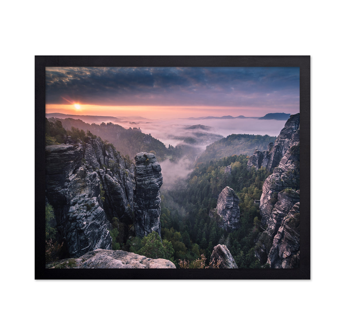 Sunrise on the Rocks