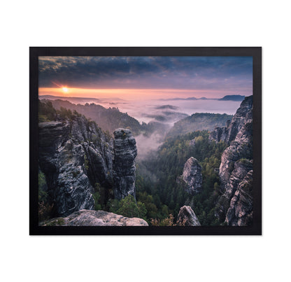 Sunrise on the Rocks