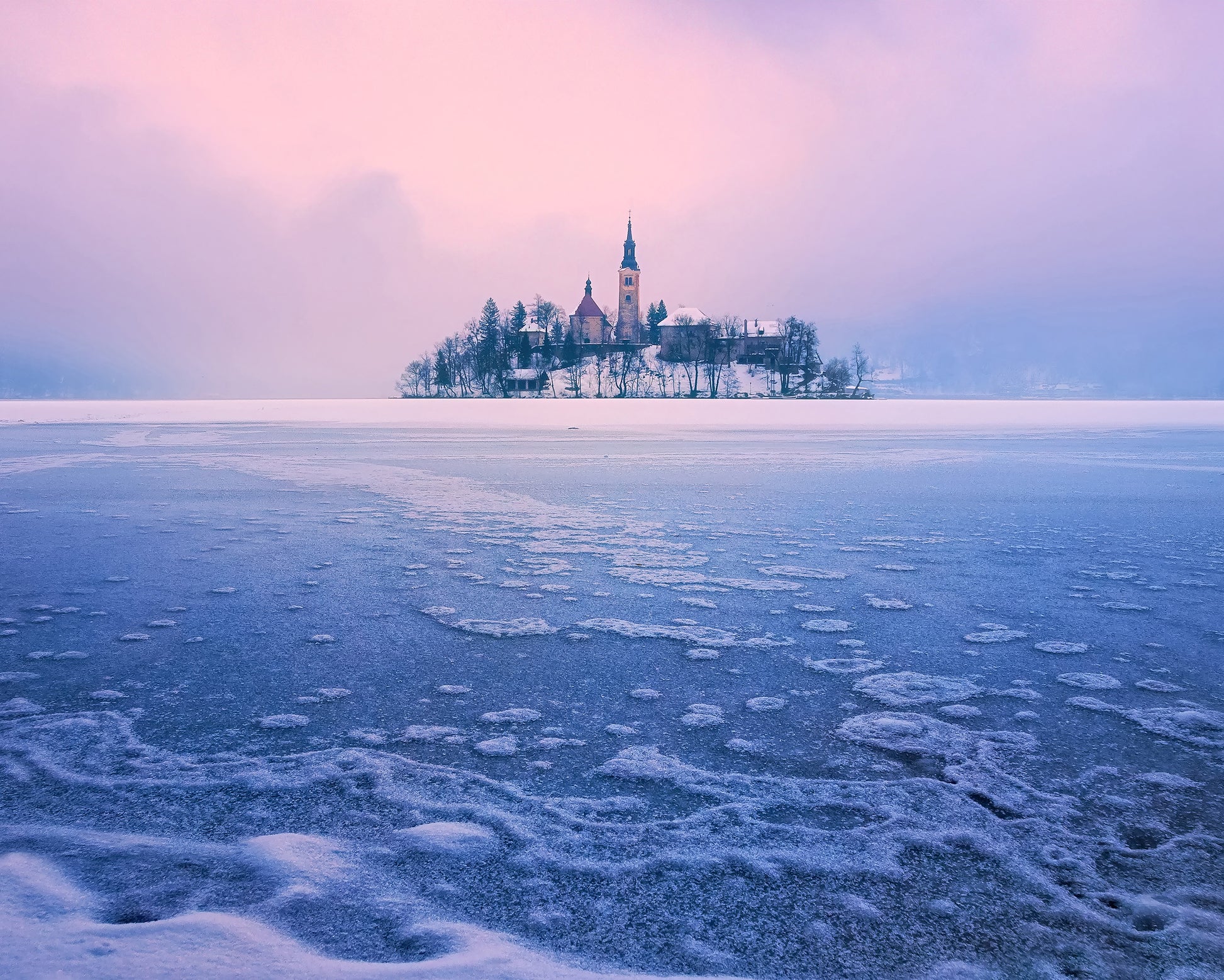 The Lake in Winter