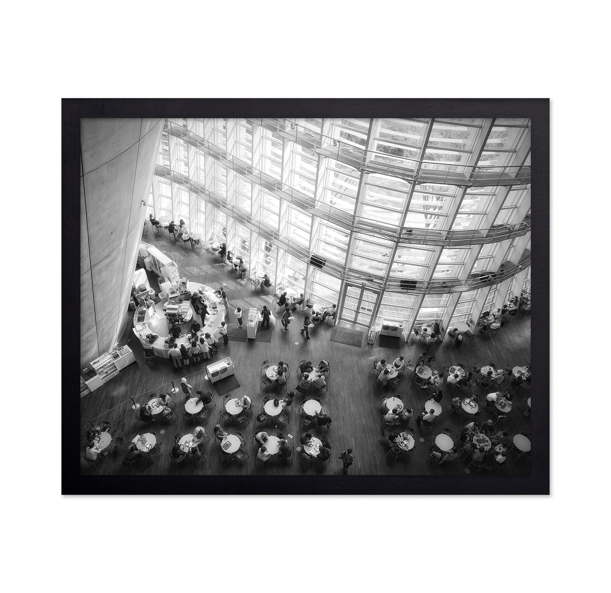 Interior Atrium & Cafe