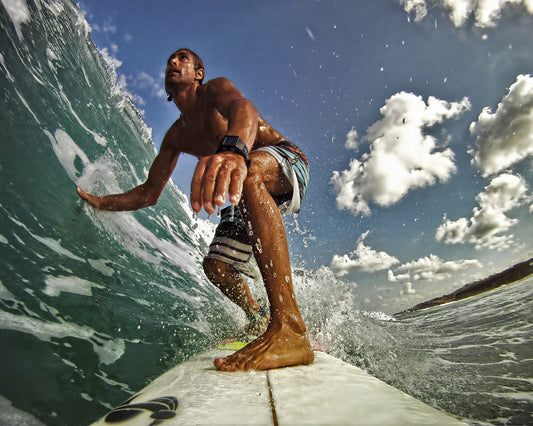 Self-Portrait On A Wave
