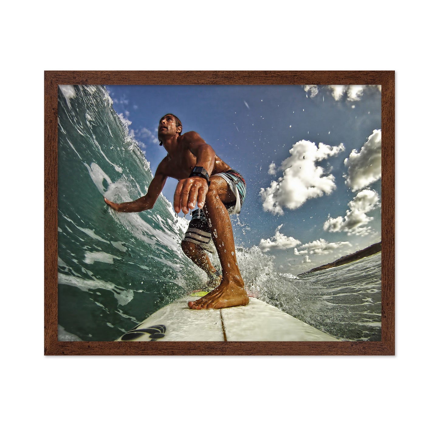 Self-Portrait On A Wave