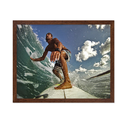 Self-Portrait On A Wave