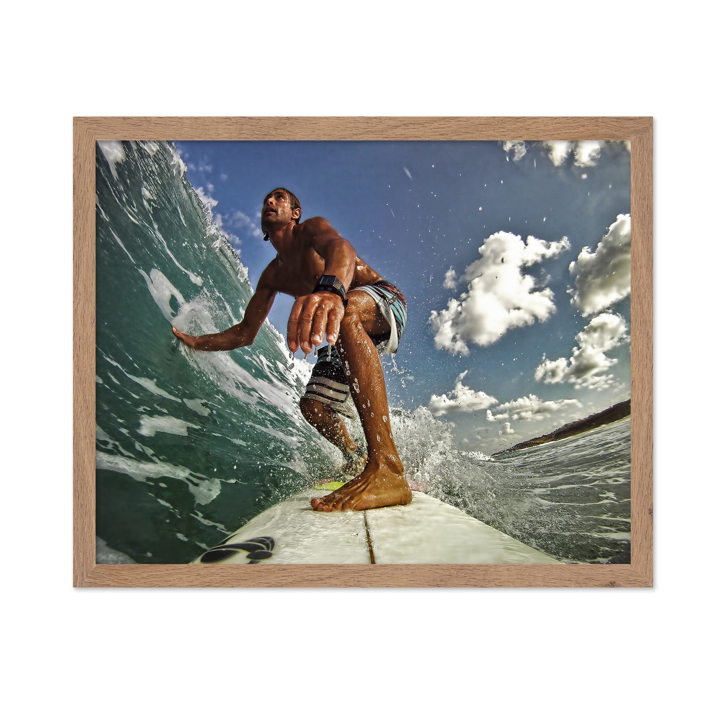 Self-Portrait On A Wave