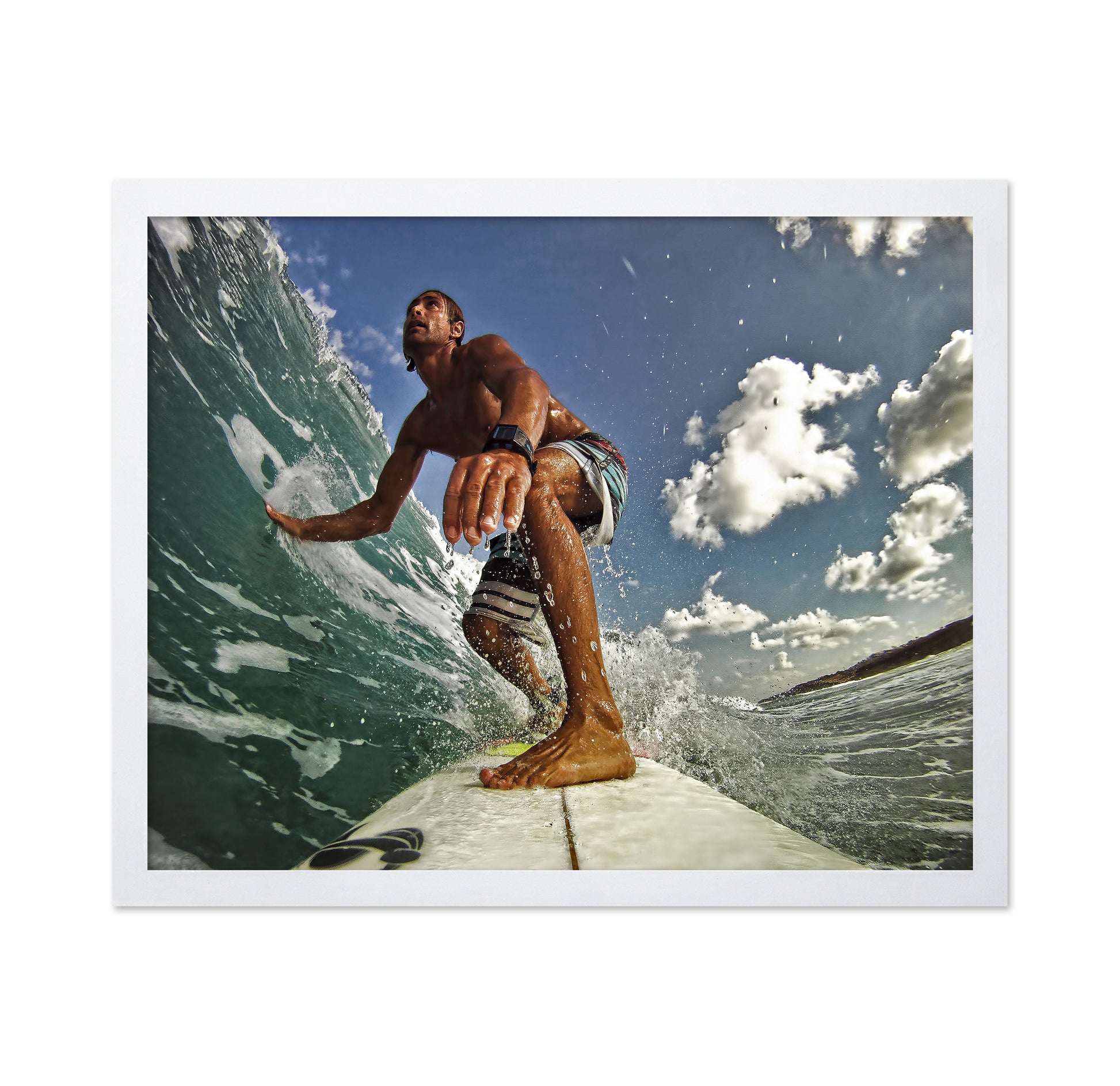 Self-Portrait On A Wave