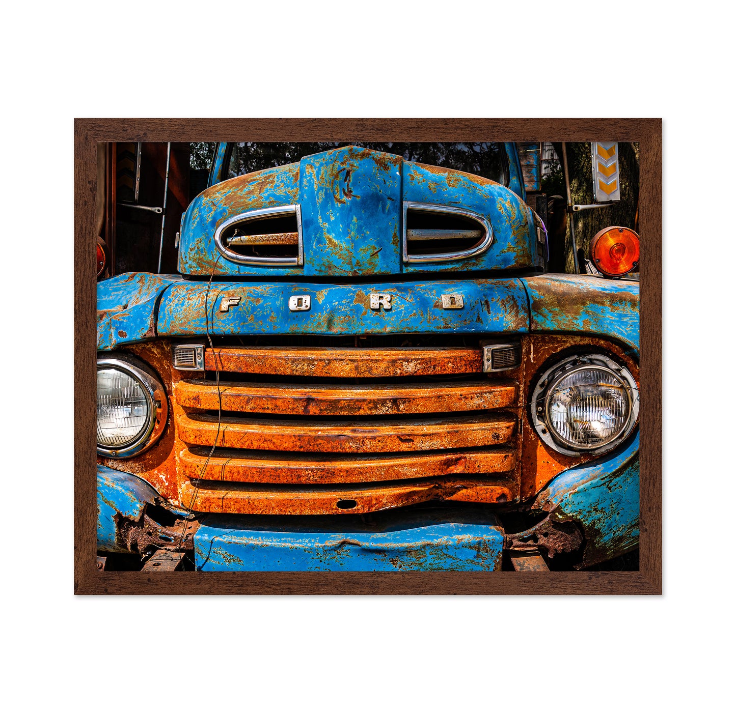 1950's Blue Ford Truck For Sale