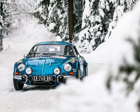 Alpine Rally Car