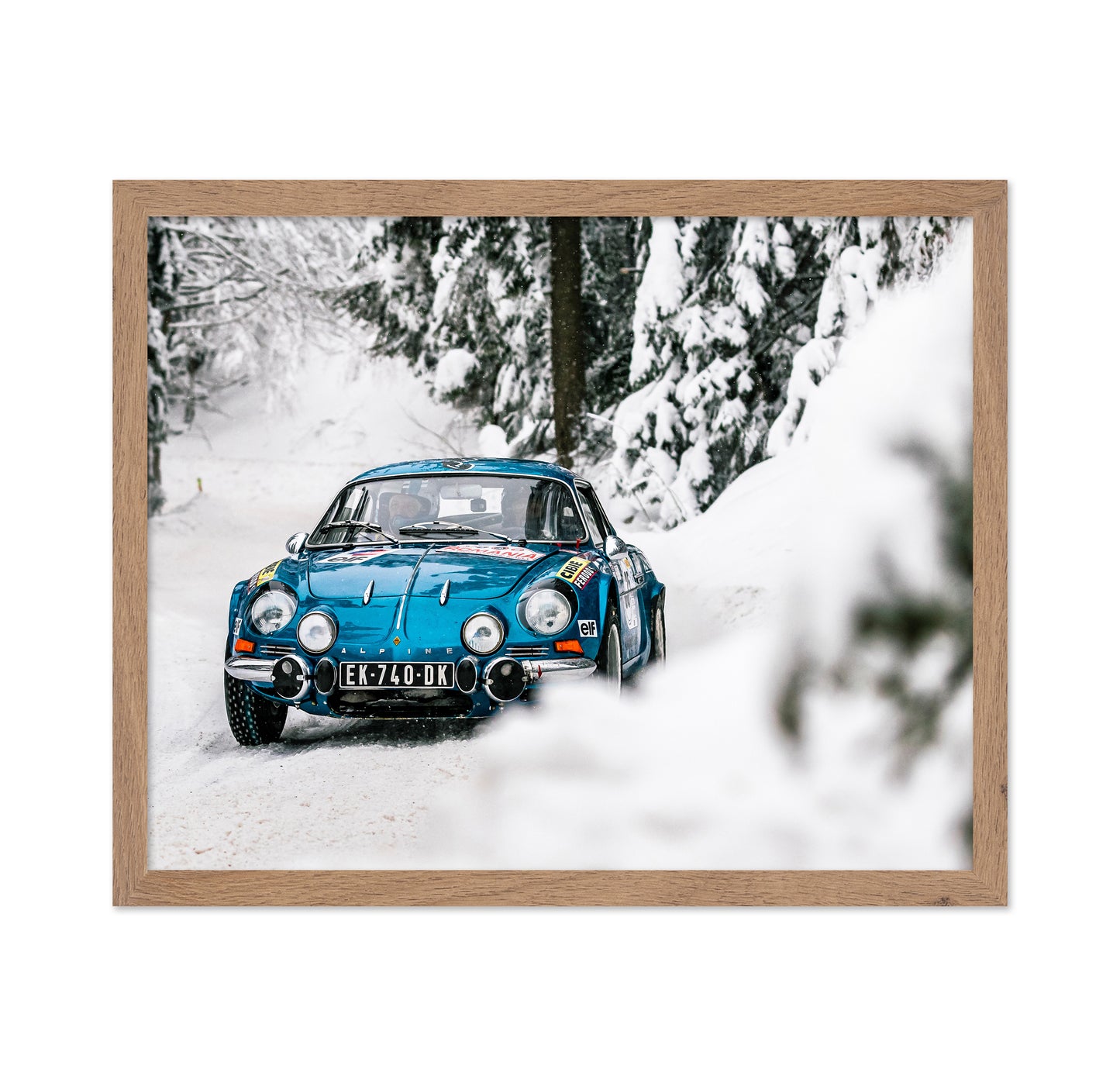 Alpine Rally Car