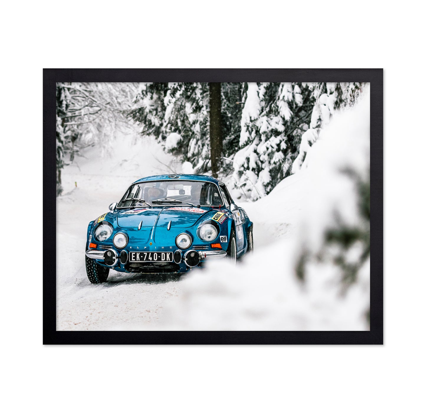 Alpine Rally Car