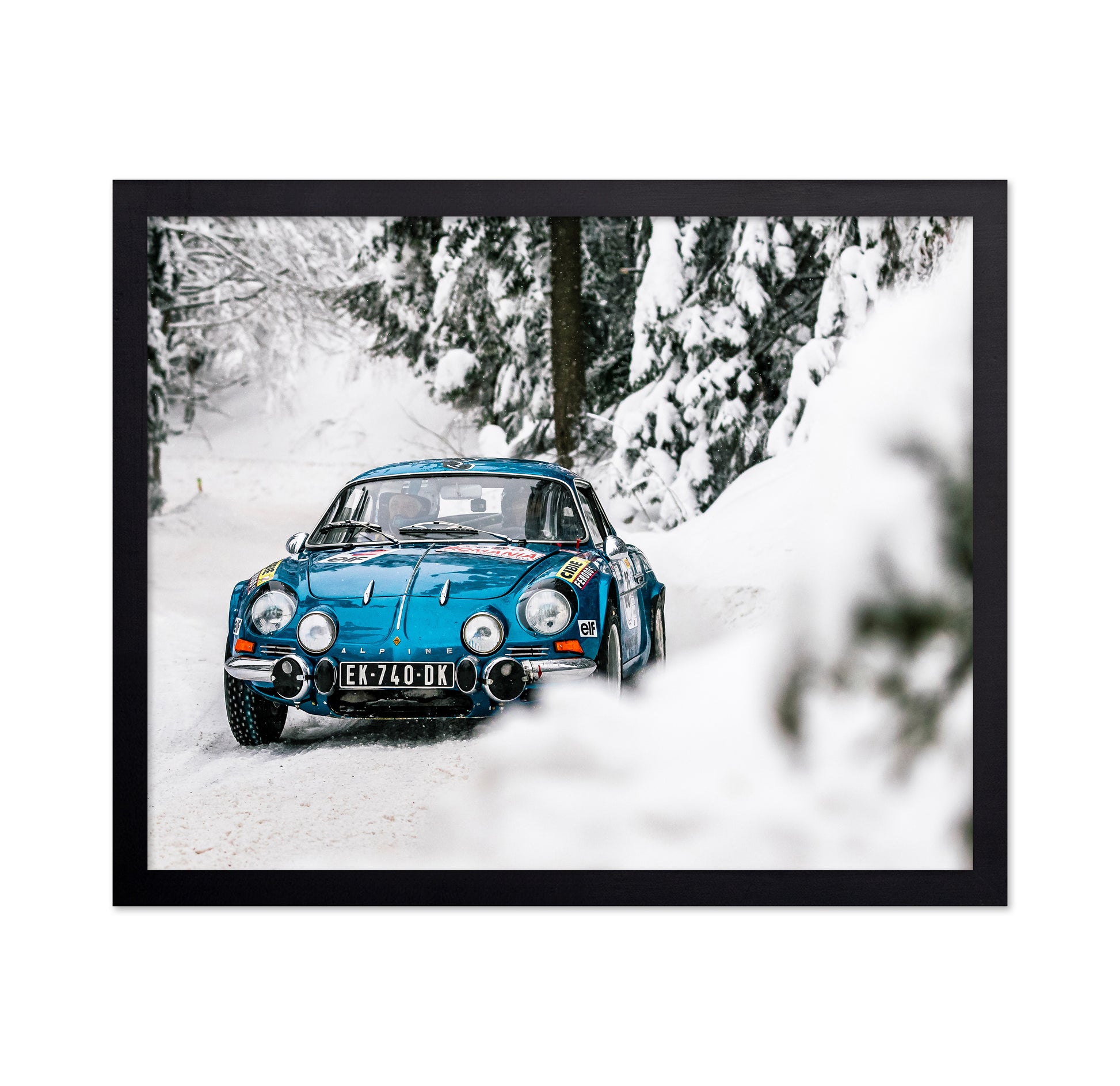 Alpine Rally Car