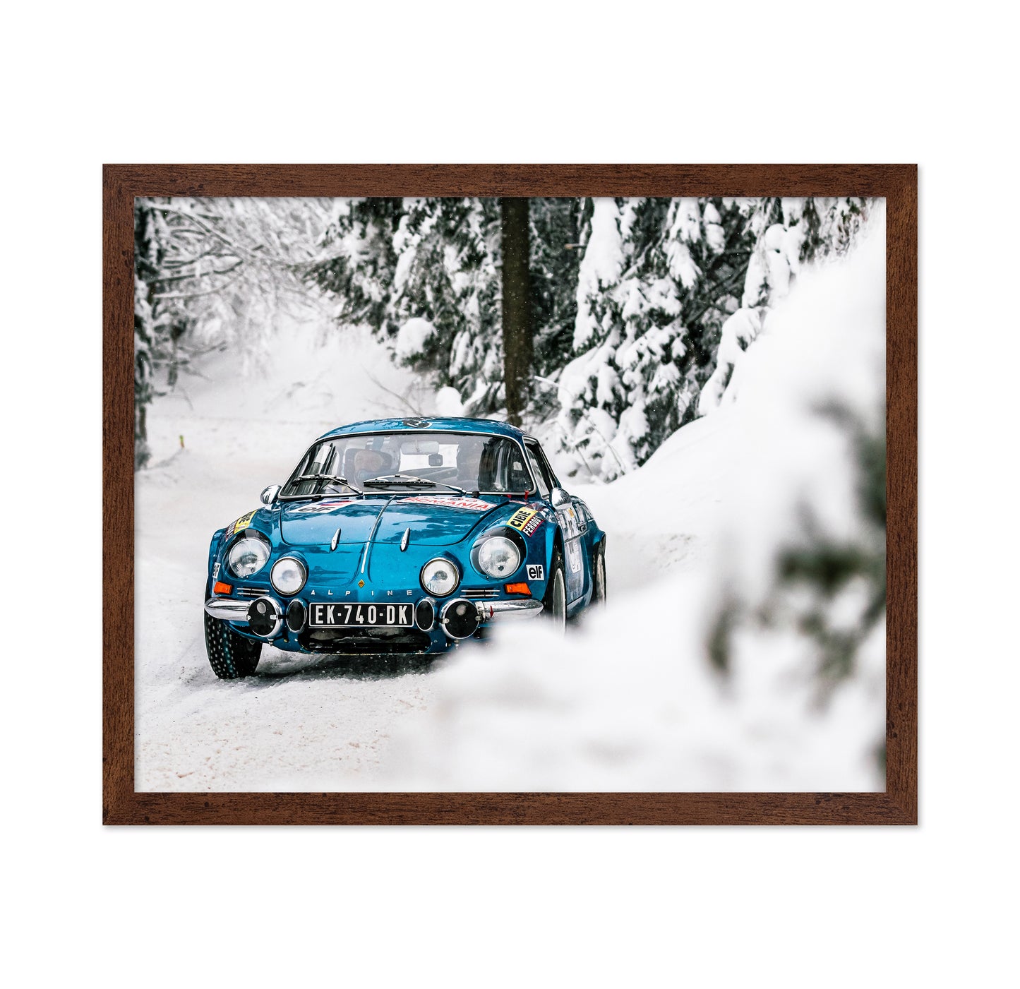 Alpine Rally Car