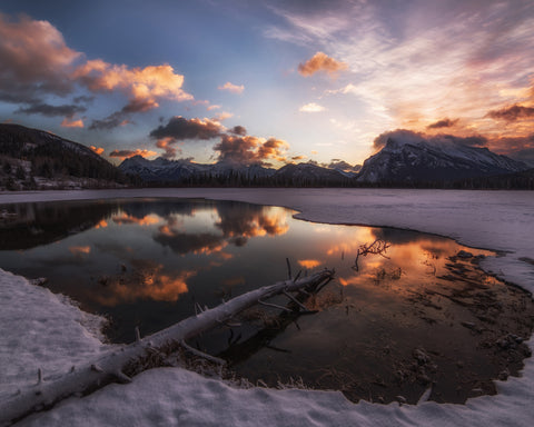 Sunrise Over Vermilion Lakes