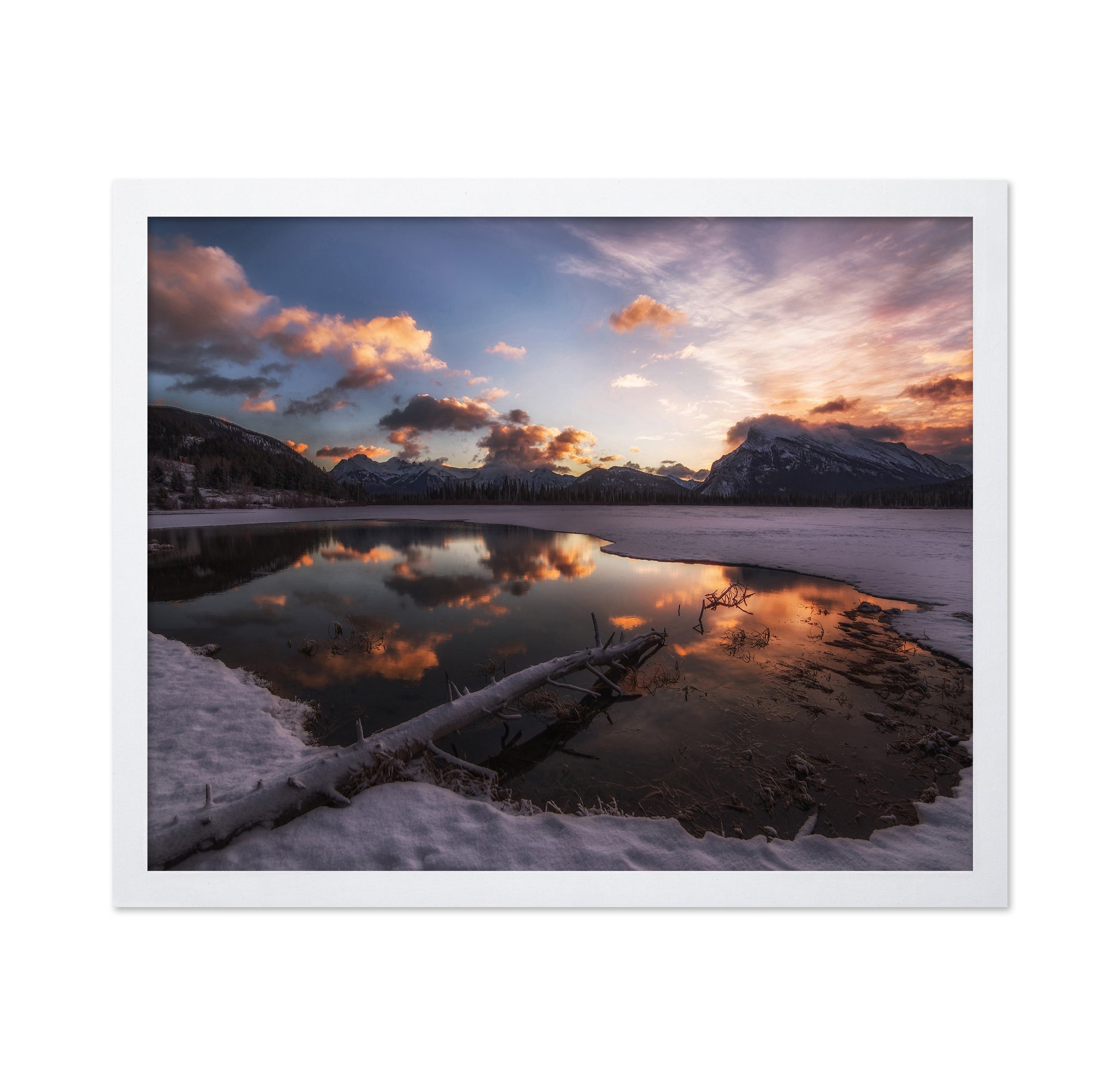 Sunrise Over Vermilion Lakes