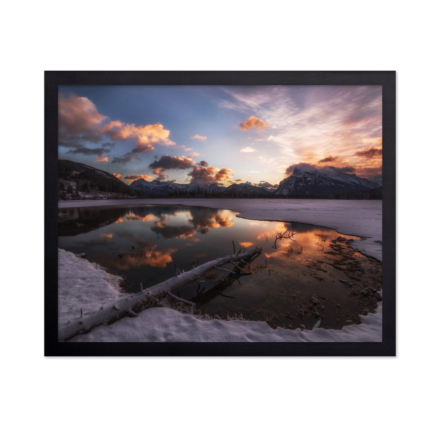 Sunrise Over Vermilion Lakes
