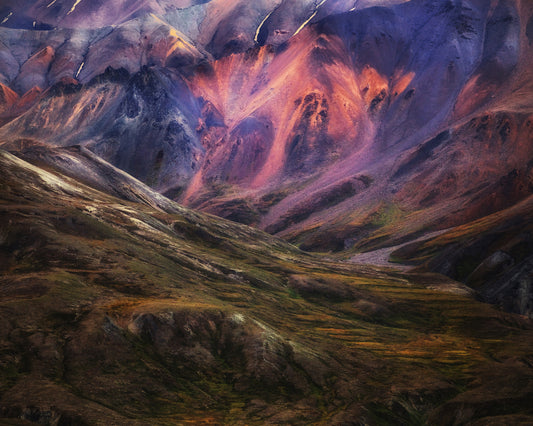 Purple Mountain Cliffs'