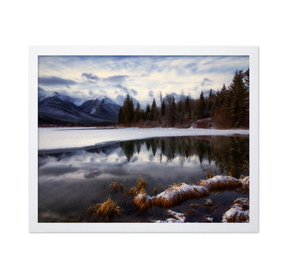 Frozen Mountain Lake