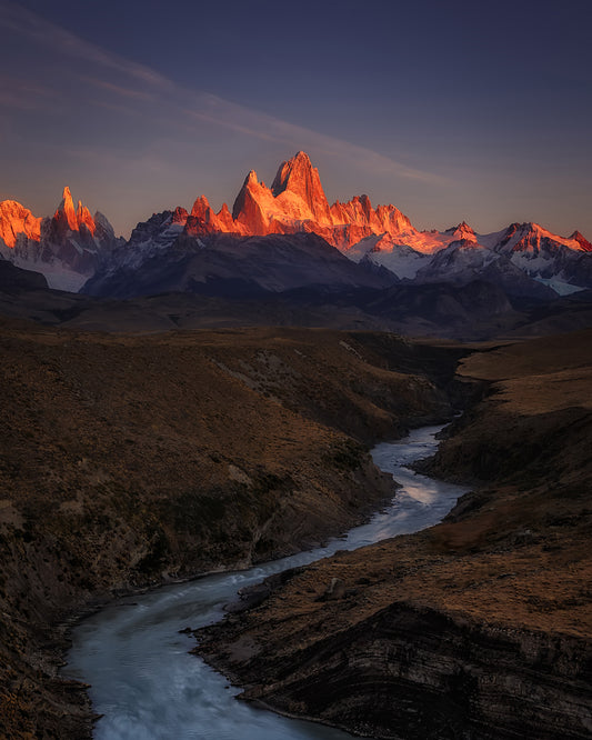 Sunrise Over Fitz Roy