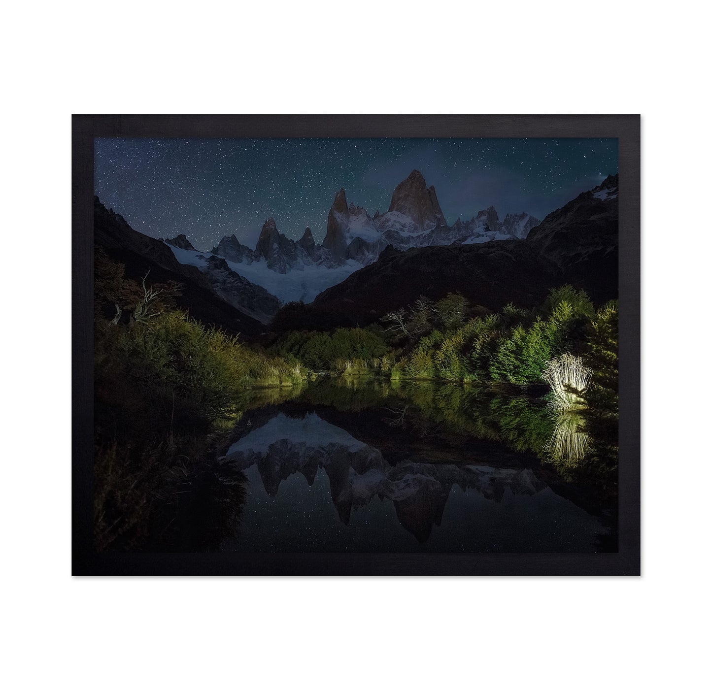 Night Time Over Fitz Roy
