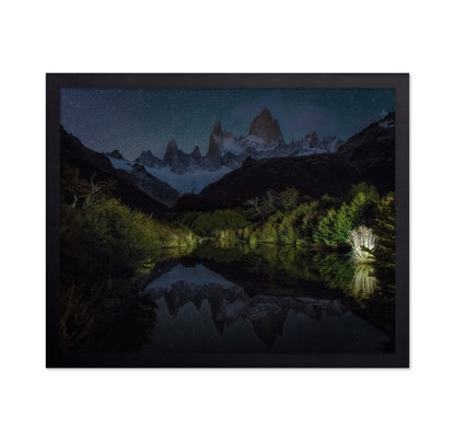 Night Time Over Fitz Roy