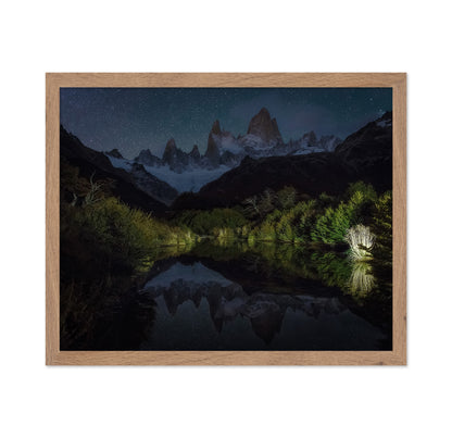 Night Time Over Fitz Roy