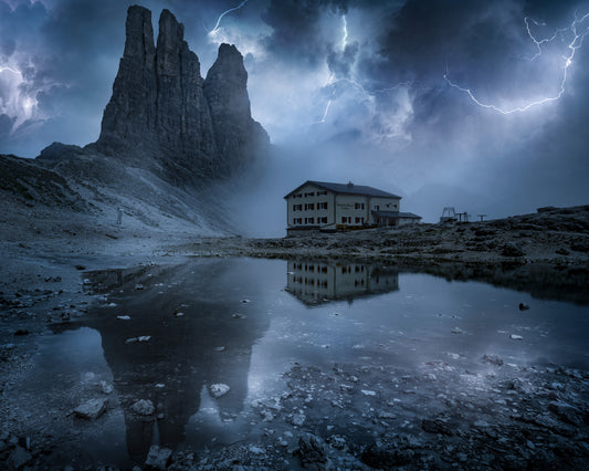 Thunderstorm in the Dolomites