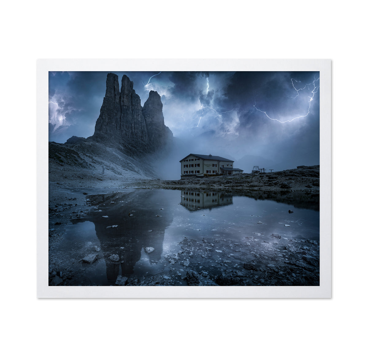 Thunderstorm in the Dolomites